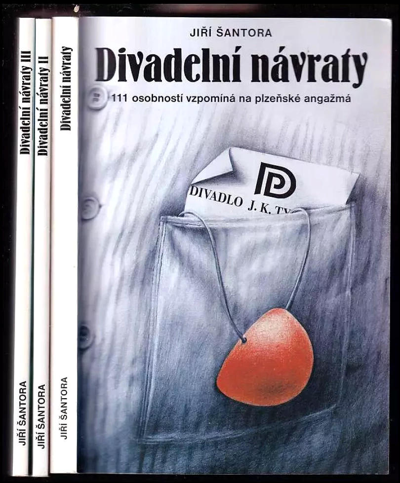 Divadelní návraty I-III: 111 osobností vzpomíná na plzeňské angažmá (Jiří Šantora, 2000)