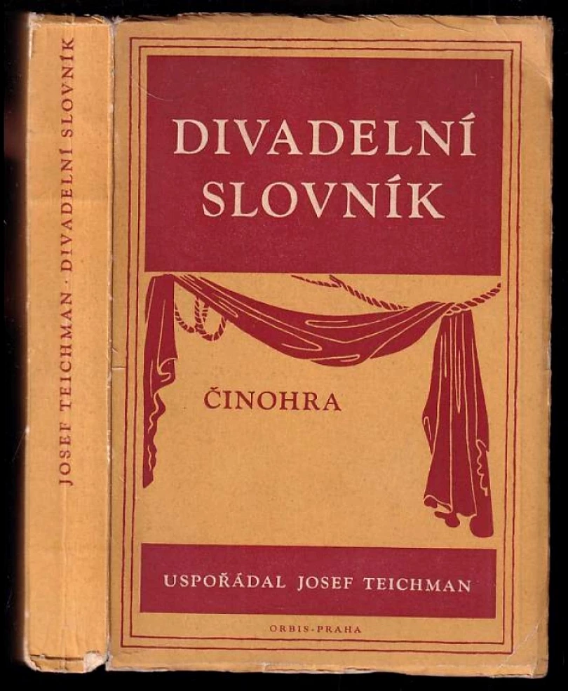 Levně Divadelní slovník (Josef Teichman, 1949)