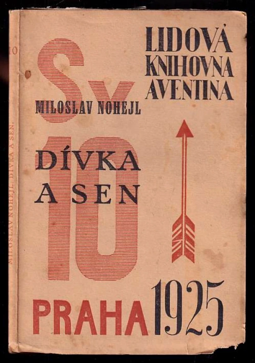 Levně Dívka a sen (Miloslav Nohejl, 1925)
