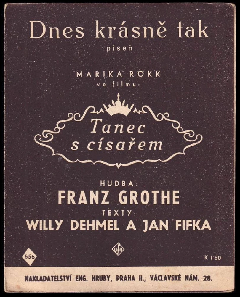 Levně Dnes krásně tak (Franz Grothe, 1941)