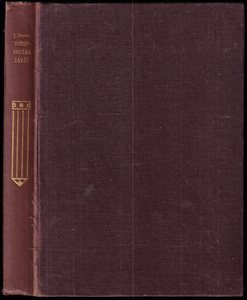 Levně Dobrodružná závěť (Jules Verne, 1928)