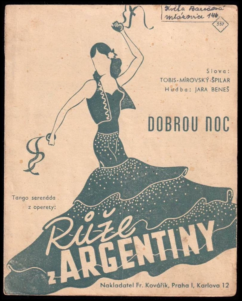 Levně Dobrou noc (Jára Beneš, 1940)