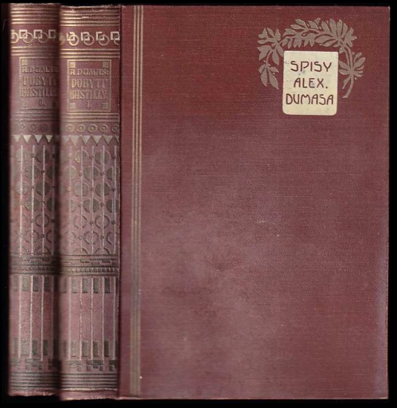 Levně Dobytí Bastilly : Díl 1-2 (Alexandre Dumas, 1924)