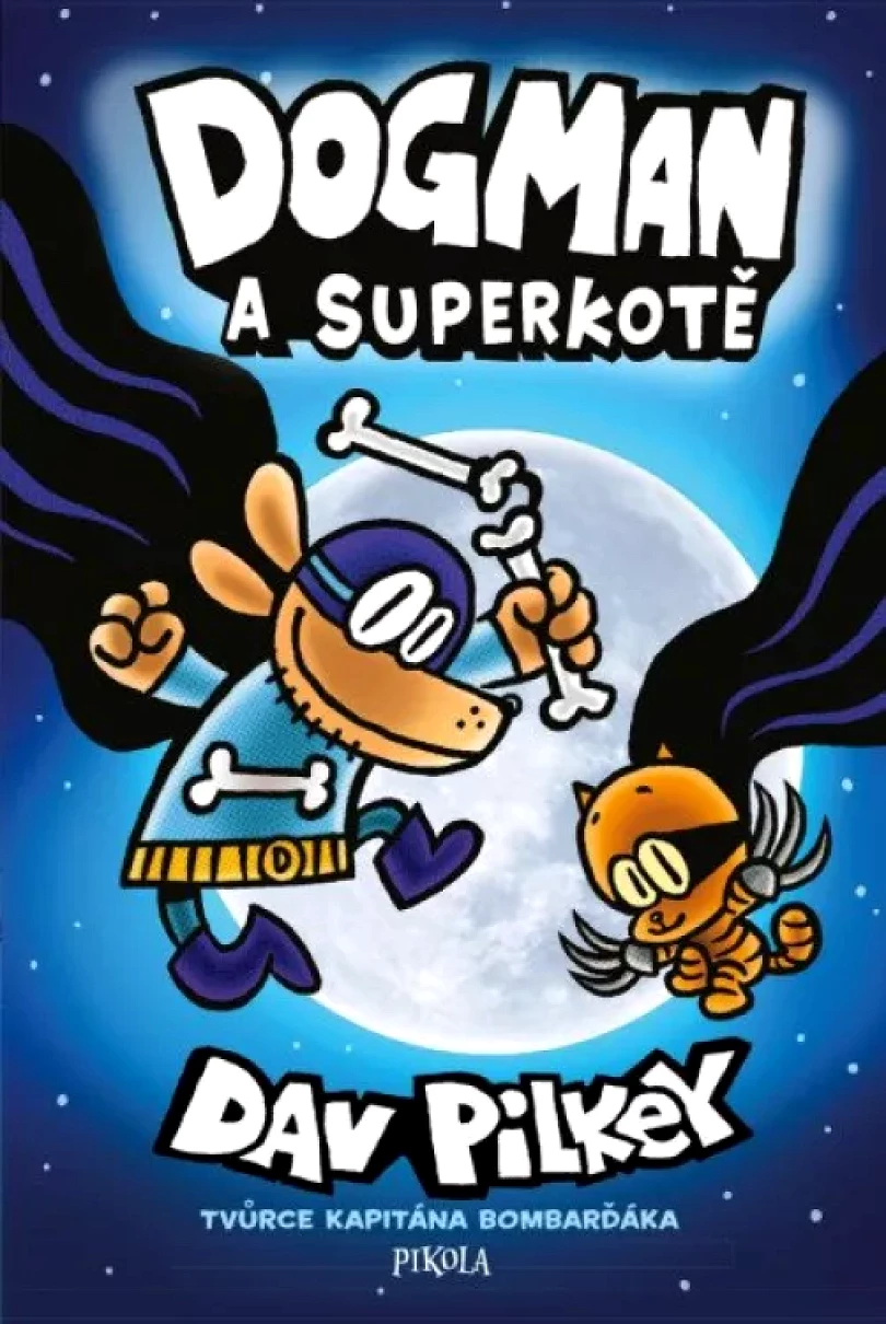 Levně Dogman a superkotě (Dav Pilkey, 2020)