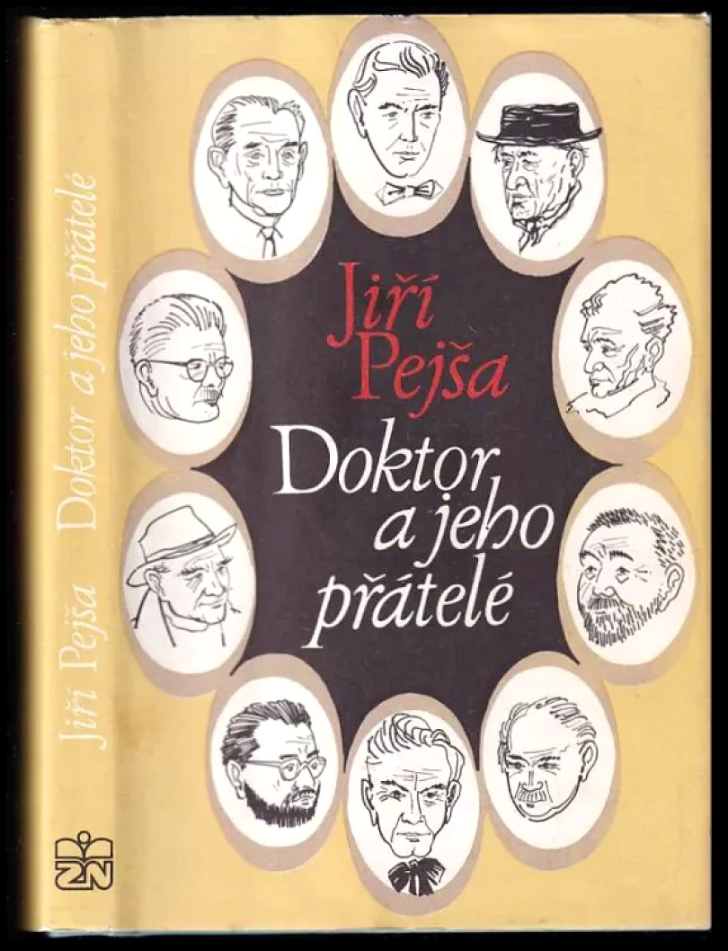 Levně Doktor a jeho přátelé. Zdeněk Štěpánek, Jan Konstantin, Alexandr Plocek, Jaroslav Vojta, Jan Werich (Jiří Pejša, 1989)