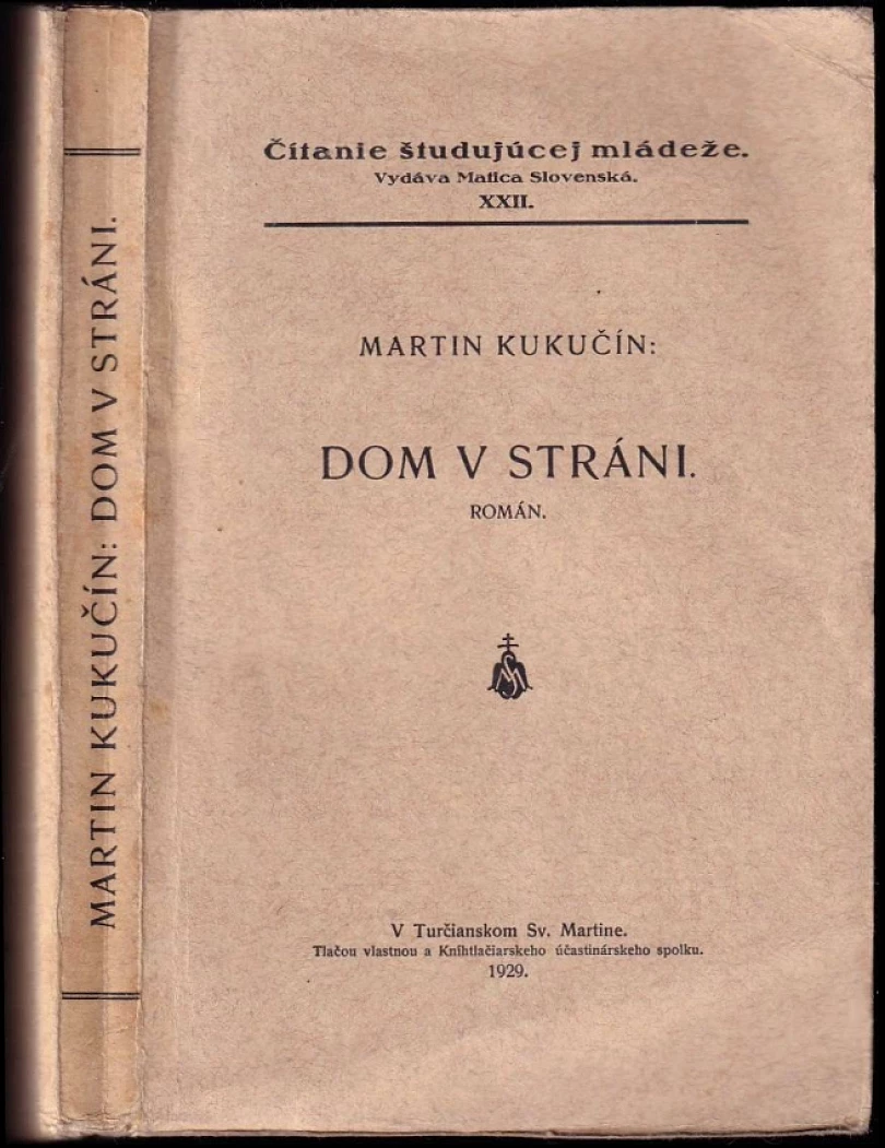 Levně Dom v stráni (Martin Kukučín, 1929)