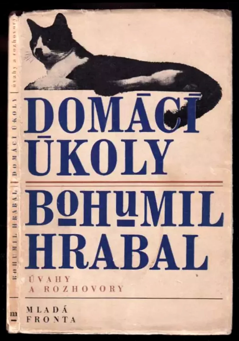Levně Domácí úkoly - úvahy a rozhovory (Bohumil Hrabal, 1970)