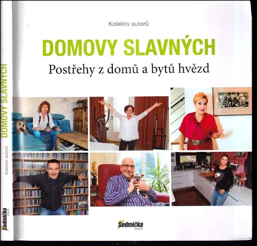 Levně Domovy slavných - Postřehy z domů a bytů hvězd (, 2017)