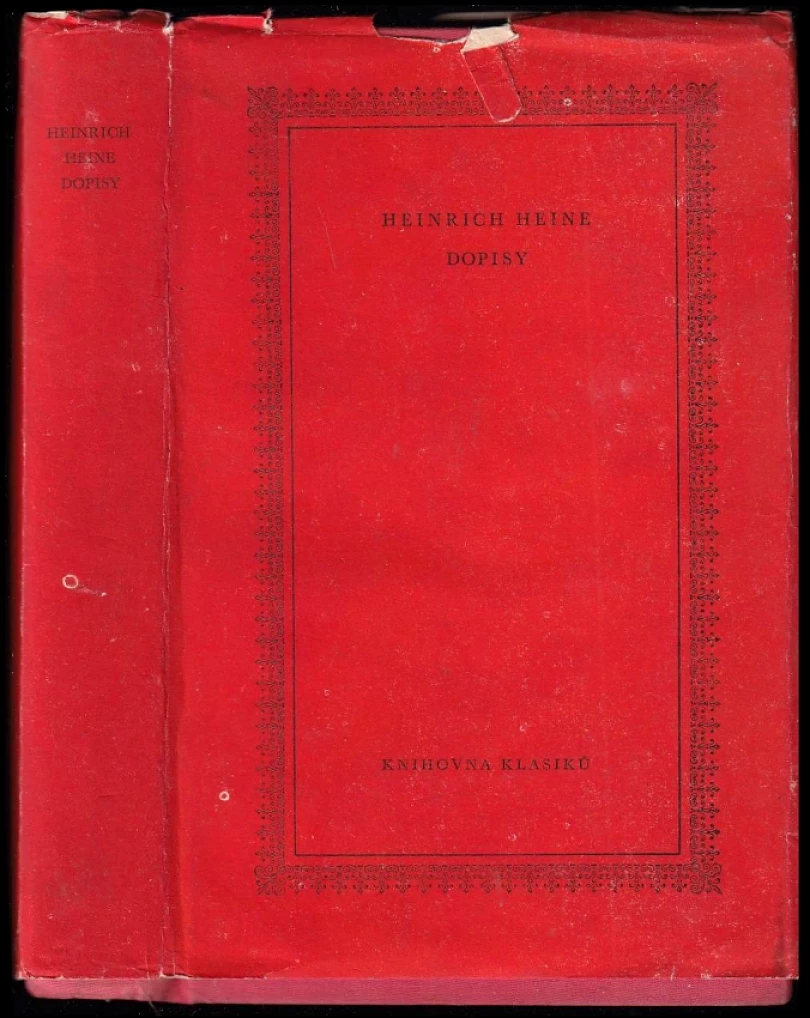 Levně Dopisy (Heinrich Heine, 1967)