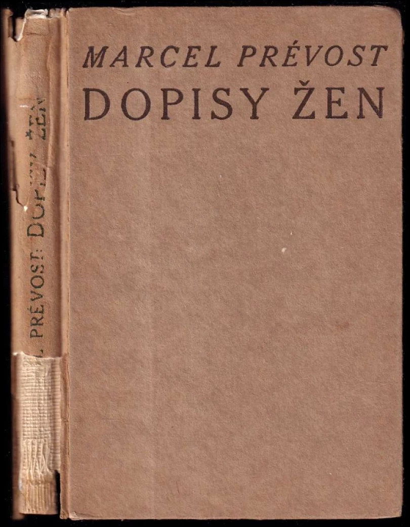 Levně Dopisy žen (Marcel Prévost, 1918)