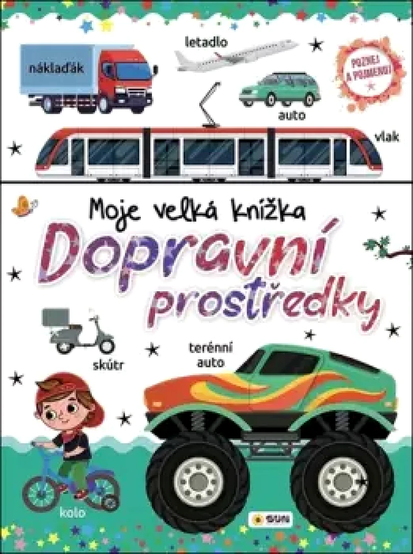 Levně Dopravní prostředky Moje velká knížka (, 2026)