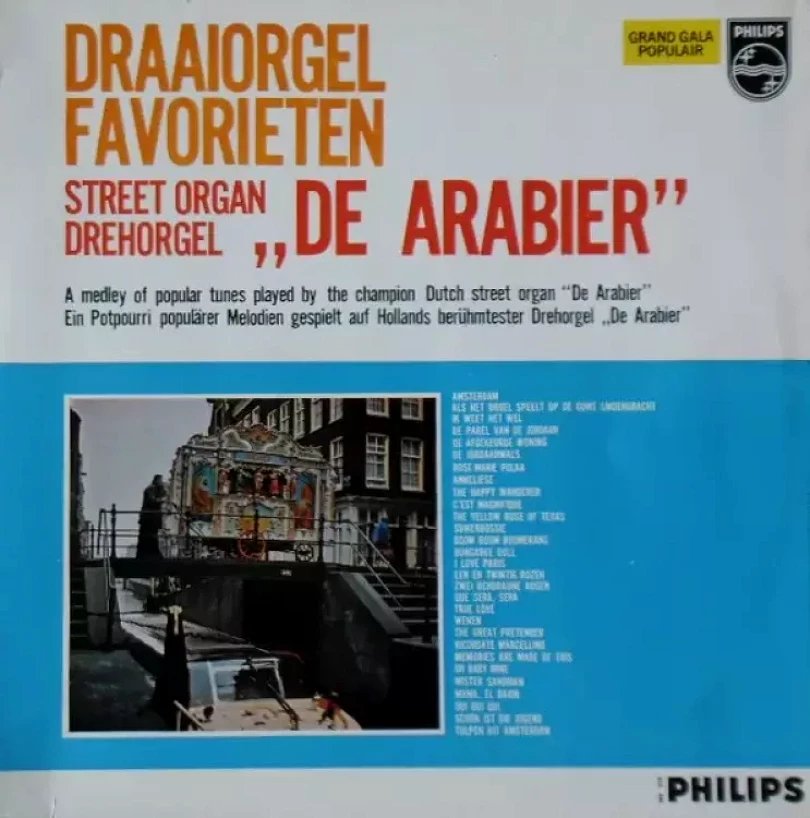 Levně Draaiorgelfavorieten (Draaiorgel De Arabier, )
