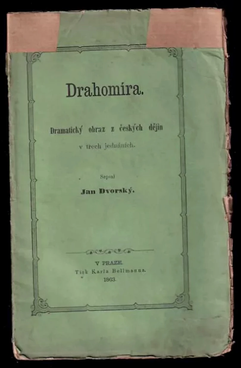 Levně Drahomíra (Jan Dvorský, 1863)