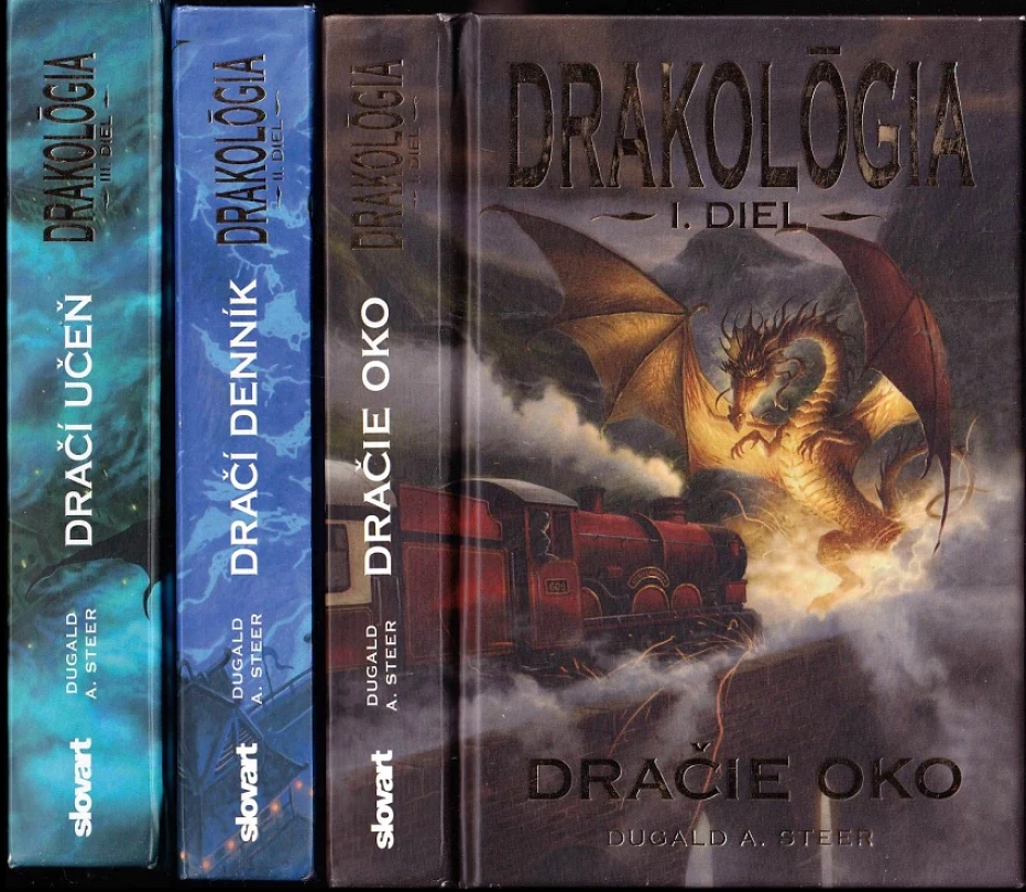 Levně Drakológia 1-3: Dračie oko + Dračí denník + Dračí učeň (Dugald A. Steer, 2015)