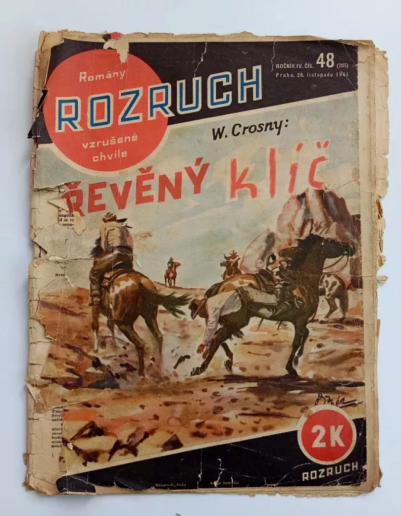 Dřevěný klíč - Rozruch 48 (205) - ročník IV. (W Crosny, 1941)