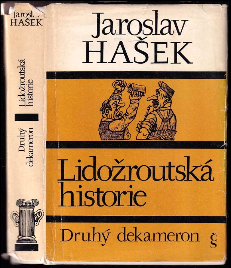 Levně Druhý dekameron ; Lidožroutská historie : parodie, morytáty a banality (Jaroslav Hašek, 1979)