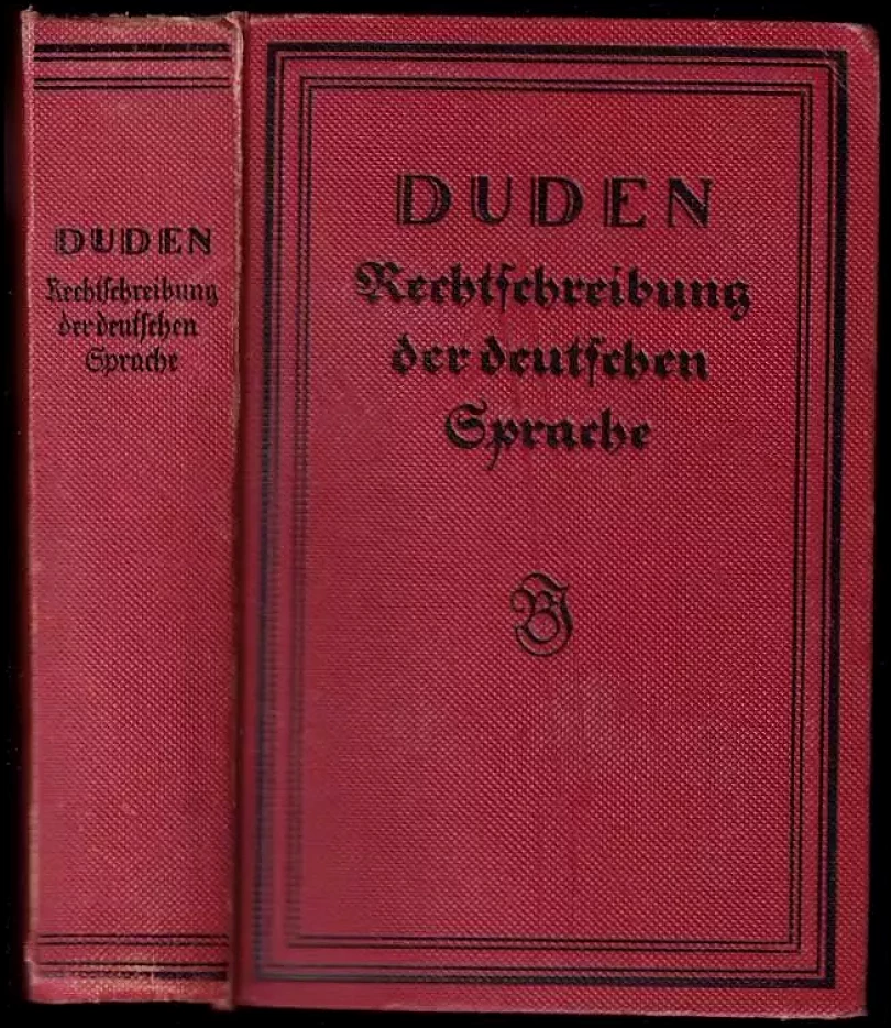 Levně Duden, Rechtschreibung der deutschen Sprache und Fremdwörter (, 1922)