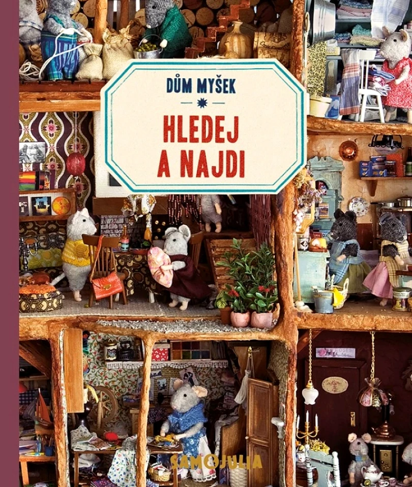 Dům myšek - Hledej a najdi (Schaapman Karina, 2024)