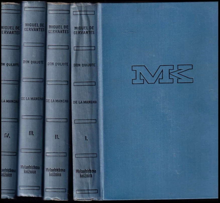 Důmyslný rytíř Don Quijote de la Mancha : Díl 1-4 (Miguel de Cervantes Saavedra, 1931)