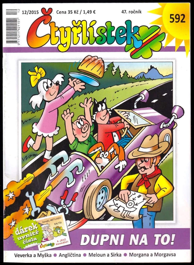 Dupni na to!, Čtyřlístek 592 (Radim Krajčovič, 2015)
