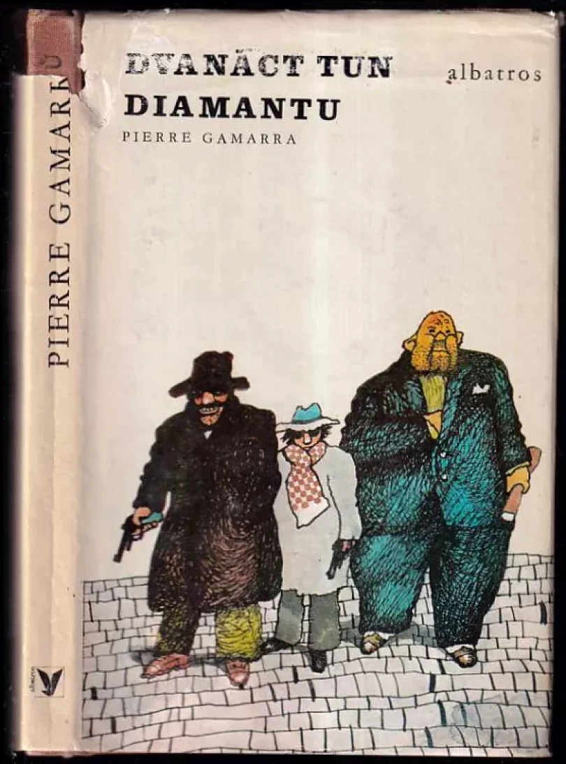 Levně Dvanáct tun diamantu (Pierre Gamarra, 1982)