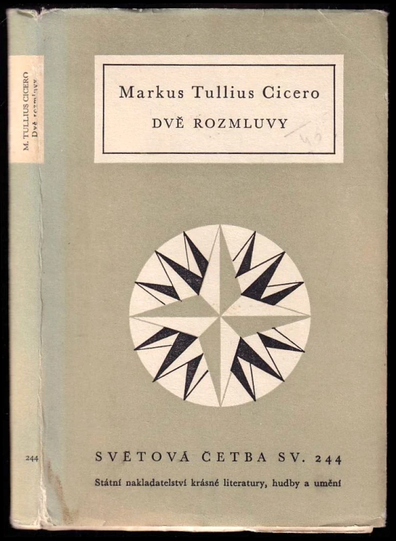 Levně Dvě rozmluvy (Marcus Tullius Cicero, 1960)
