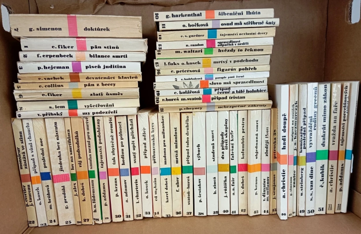 EDICE GONG 1-54 - Pán stínů, Bilance smrti, Píseň Juditina...Varžedné karate (Agatha Christie, )