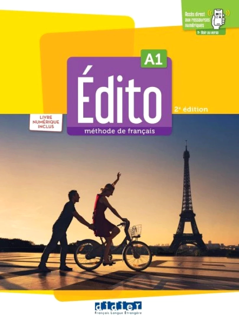 Levně Édito A1 2022 Livre + didierfle app. + numérique (Sylvie Pons, 2022)