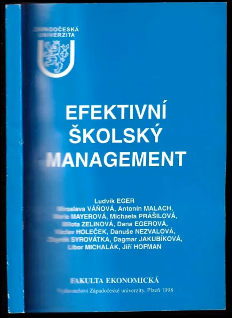 Levně Efektivní školský management (Ludvík Eger, 1998)