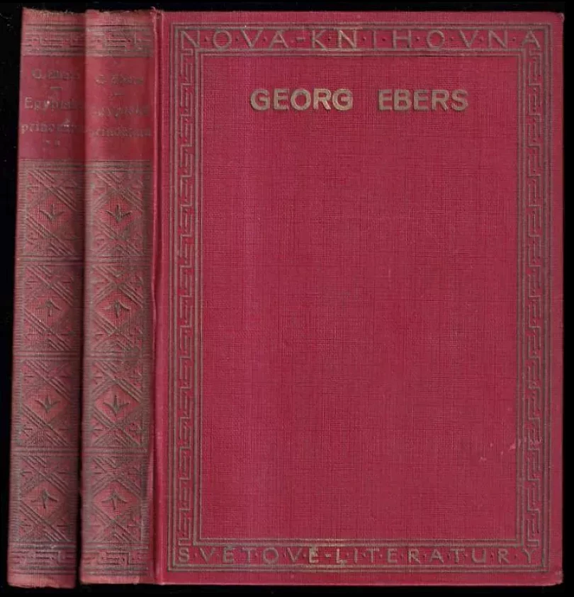 Levně Egyptská princezna : Díl 1-2 (Georg Ebers, 1929)