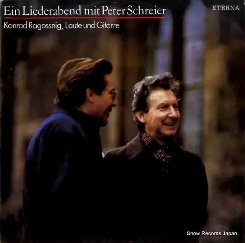 Levně Ein Liederabend Mit Peter Schreier (Peter Schreier, 1986)