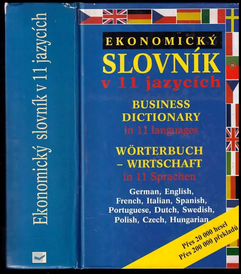 Ekonomický slovník v 11 jazycích (, 1998)
