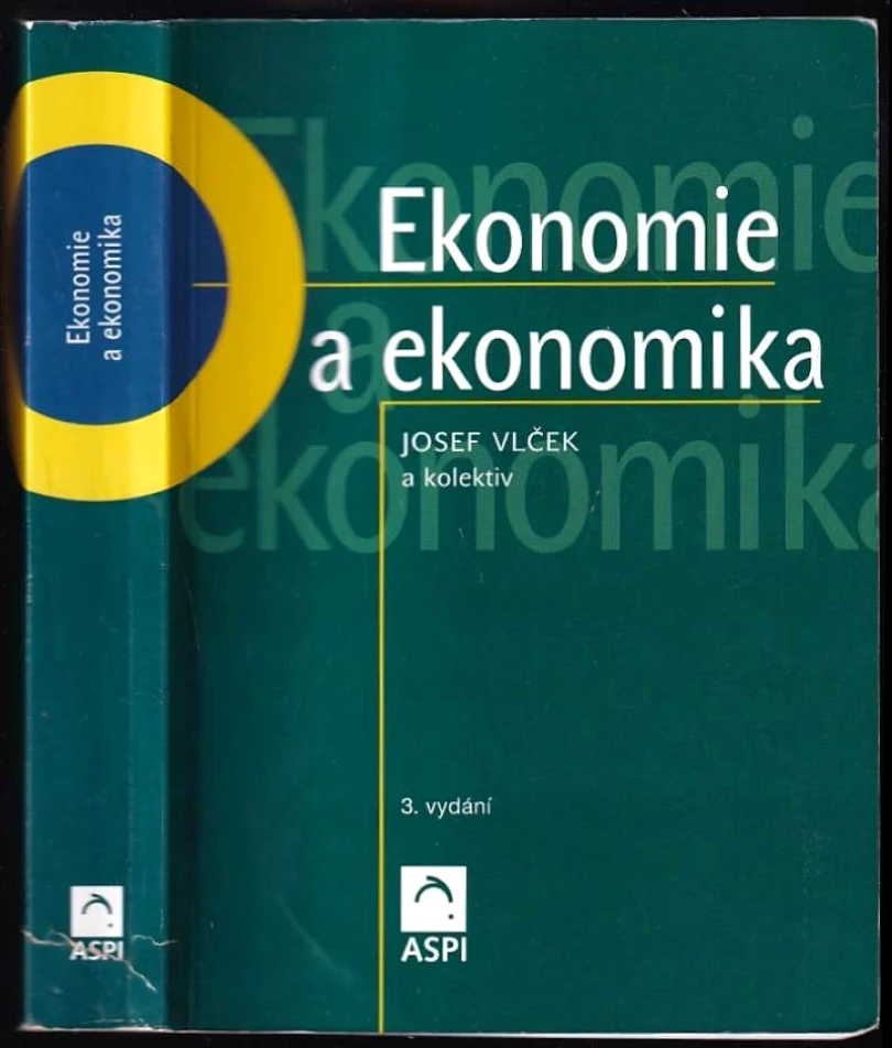 Levně Ekonomie a ekonomika (Josef Vlček, 2005)