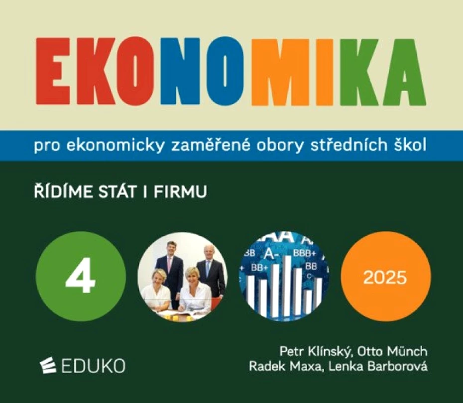 Levně Ekonomika 4 pro ekonomicky zaměřené obory SŠ (Petr Klínský, 2025)