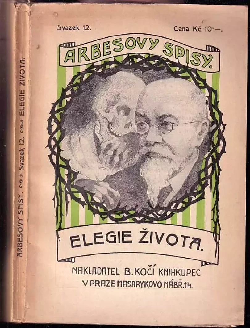 Levně Elegie života (Jakub Arbes, 1926)
