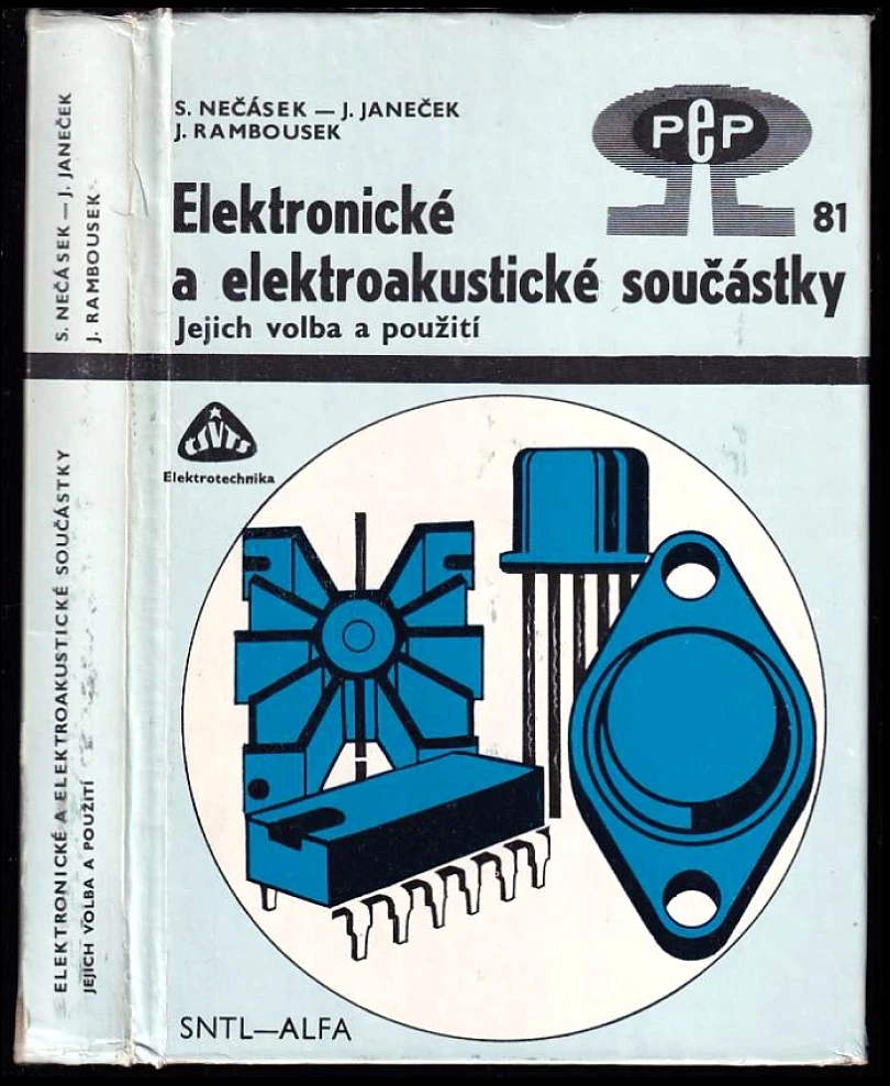 Elektronické a elektroakustické součástky (Sláva Nečásek, 1986)