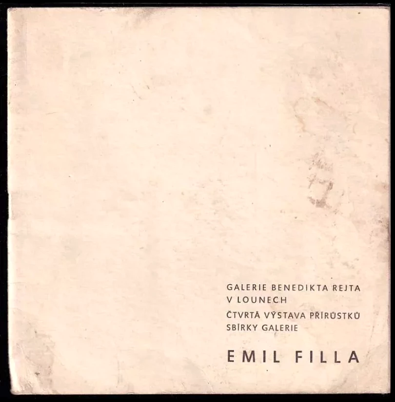 Levně Emil Filla (Jan Sekera, 1972)