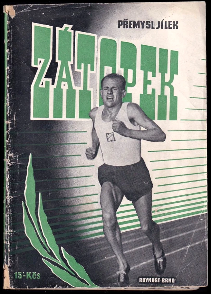 Levně Emil Zátopek (Přemysl Jílek, 1949)