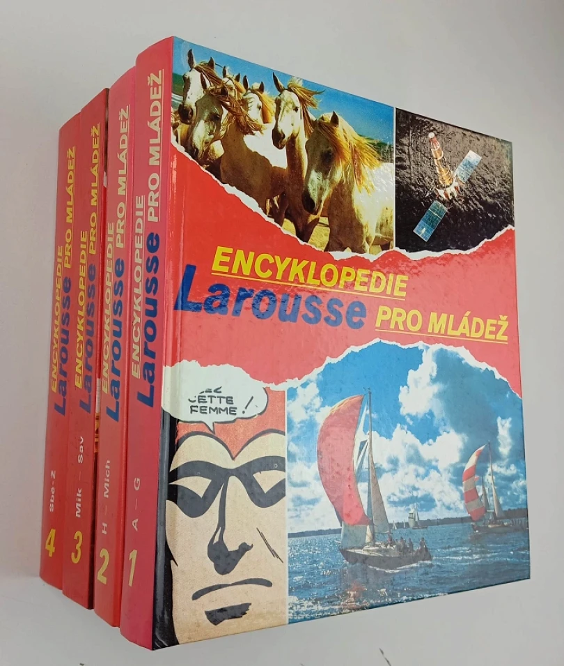Levně Encyklopedie Larousse pro mládež : Díl 1-4 (Jan Halada, 1992)