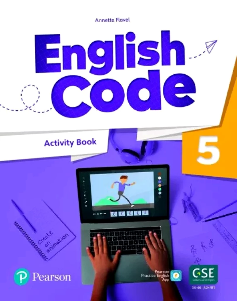 English Code 5 Activity Book with Audio QR Code (Annette Flavel, 2022)