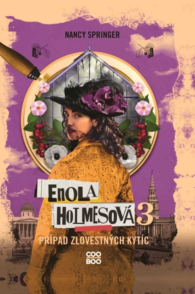 Enola Holmesová – Prípad zlovestných kytíc (Springerová Nancy, 2023)
