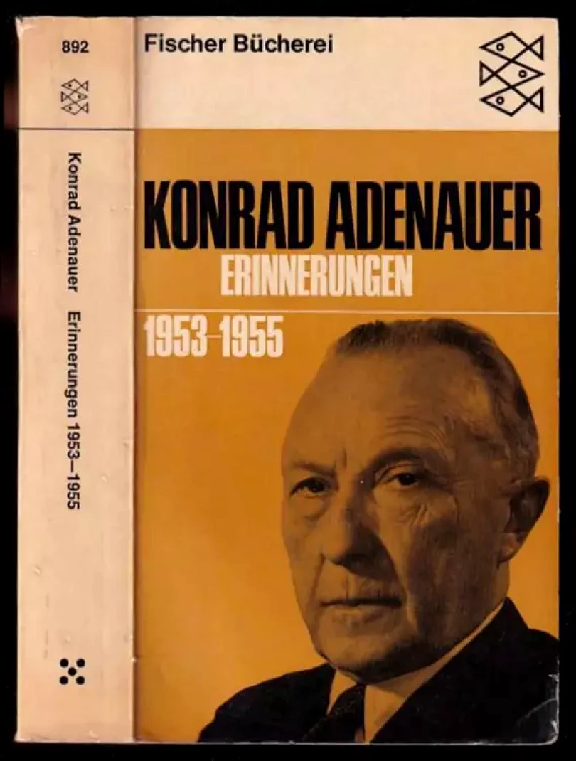 Levně Erinnerungen 1953-1955 (Konrad Adenauer, 1968)