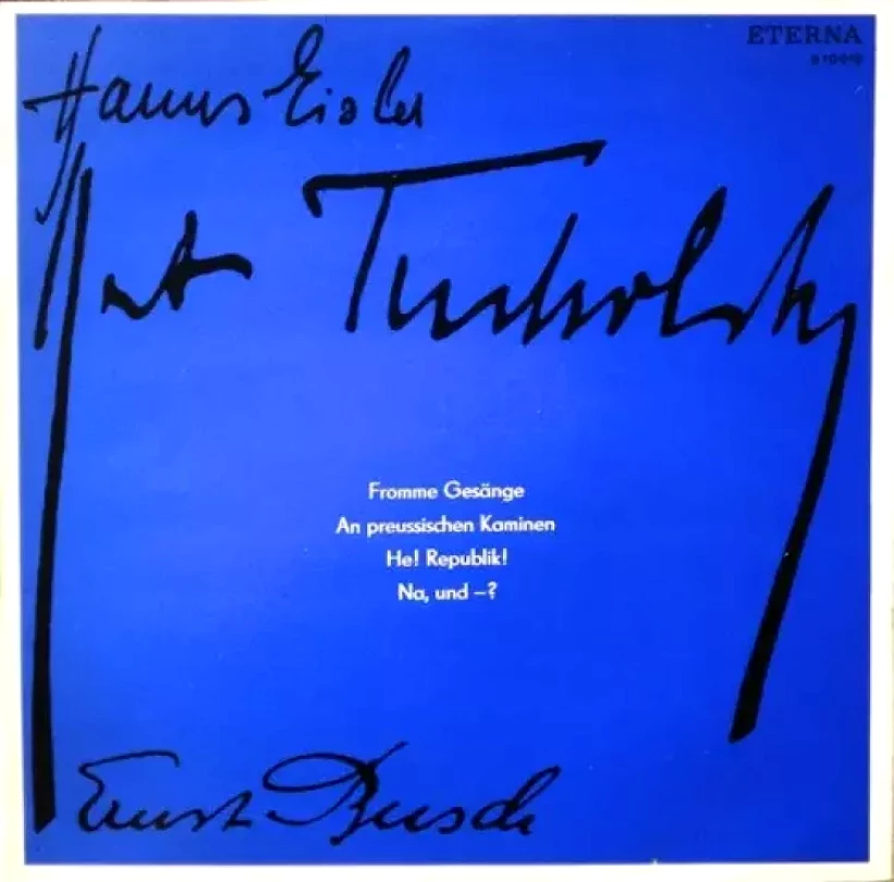 Levně Ernst Busch Singt Kurt Tucholsky / Hanns Eisler (Kurt Tucholsky, 1974)