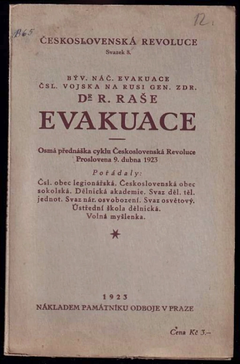 Levně Evakuace (Rudolf Raše, 1923)