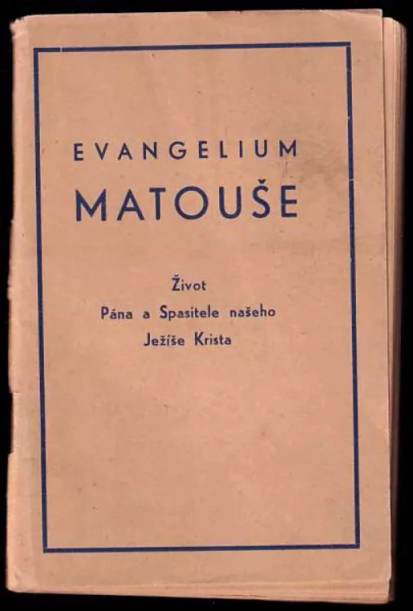 Levně Evangelium podle sepsání Svatého Matouše (Matouš, 1951)