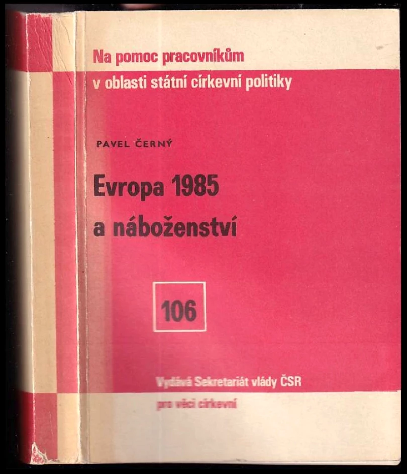 Levně Evropa 1985 a náboženství (Pavel Černý, 1988)