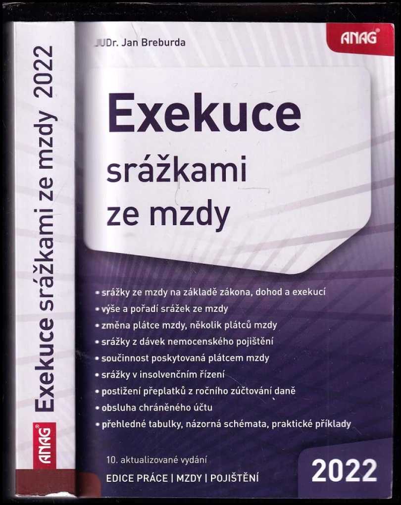 Exekuce srážkami ze mzdy 2022 (Jan Breburda, 2022)