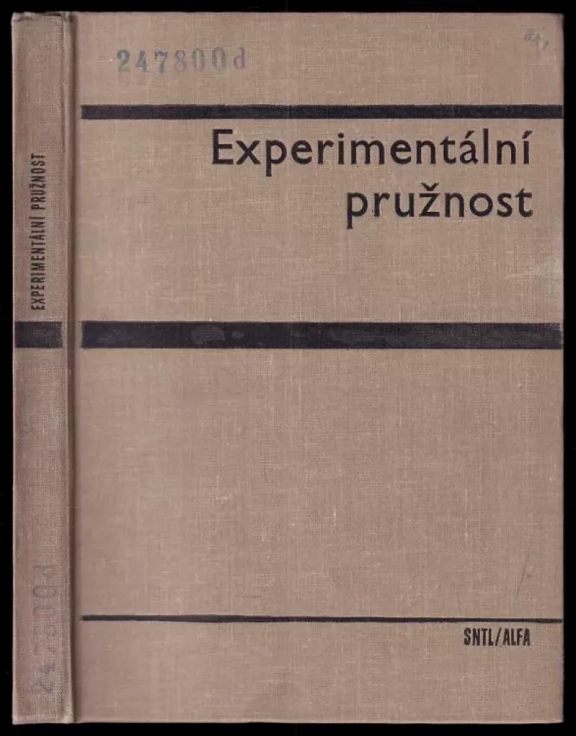Levně Experimentální pružnost (Jozef Bednár, 1970)