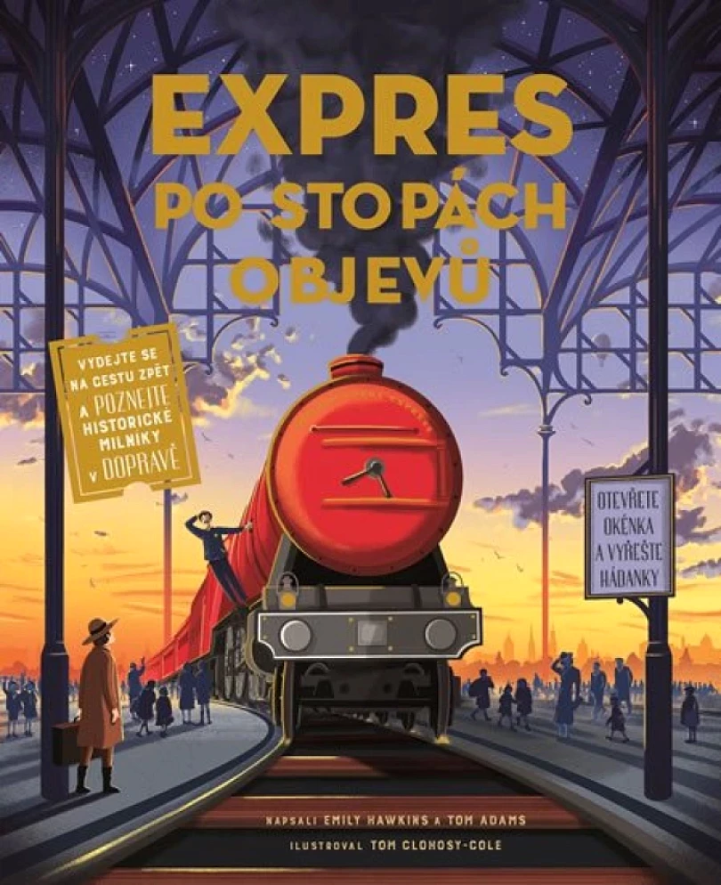 Levně Expres po stopách objevů (Tom Adams, 2018)