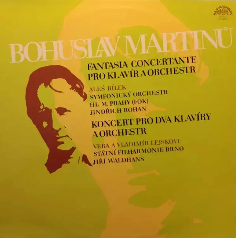 Levně Fantasia Concertante Pro Klavír A Orchestr / Koncert Pro Dva Klavíry A Orchestr (Bohuslav Martinů, 1978)